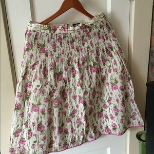 J.Crew spring flower skirt